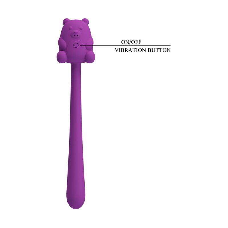Pretty Love Vibrador Recarregável em Formato de Urso Fofo