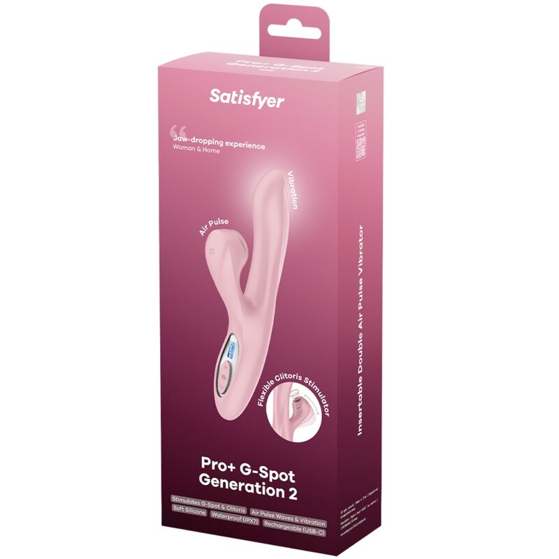 Satisfyer Pro G Spot Coelho Vibrador de Ondas de Pressão