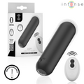 Vibrador Bala com Controlo Remoto INTENSE JUDY Preto Recarregável