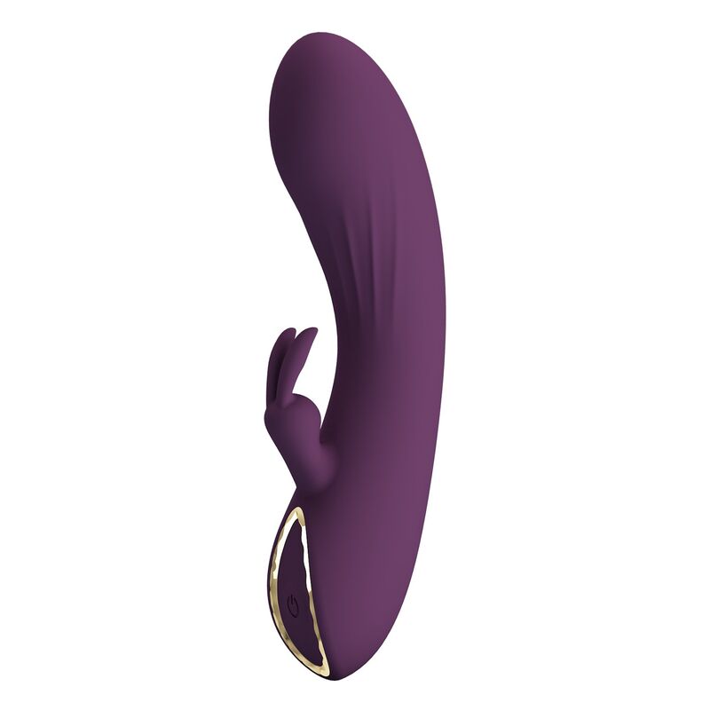 Vibrador Coelho Recarregável com 10 Funções Landyn Roxo | Pretty Love