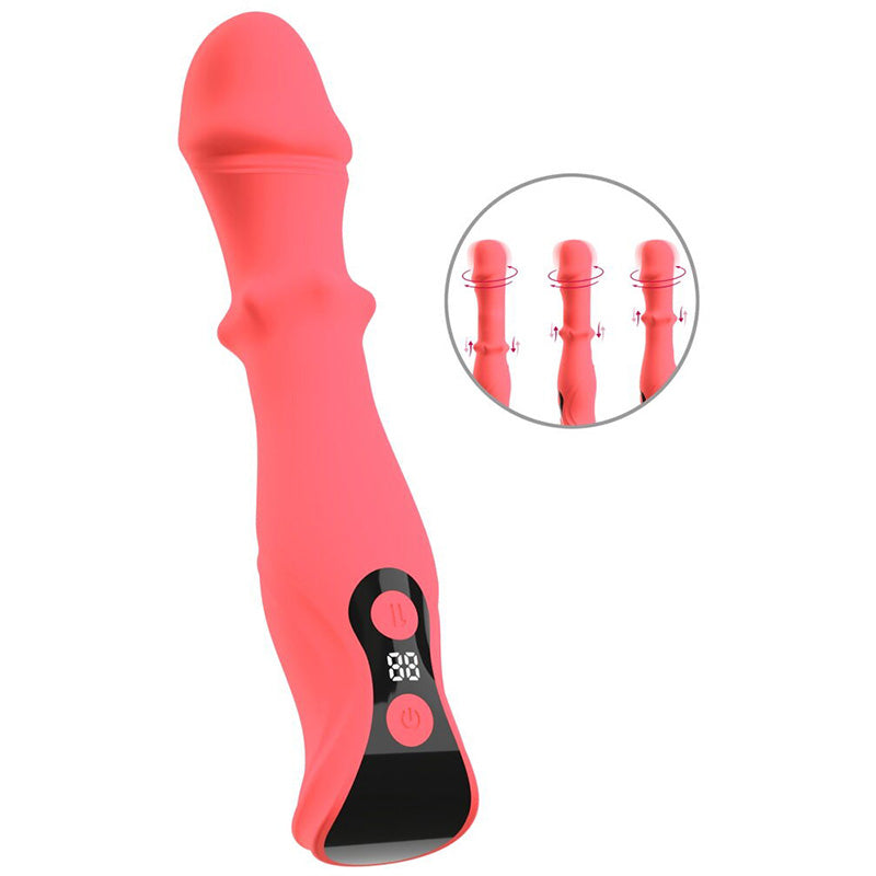 Vibrador com Anel Rotativo e Estimulação Oryvia | beau cœur